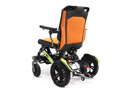 YATTLL YE100 تعزيز خفيفة الوزن قابلة للطي كرسي متحرك كهربائي